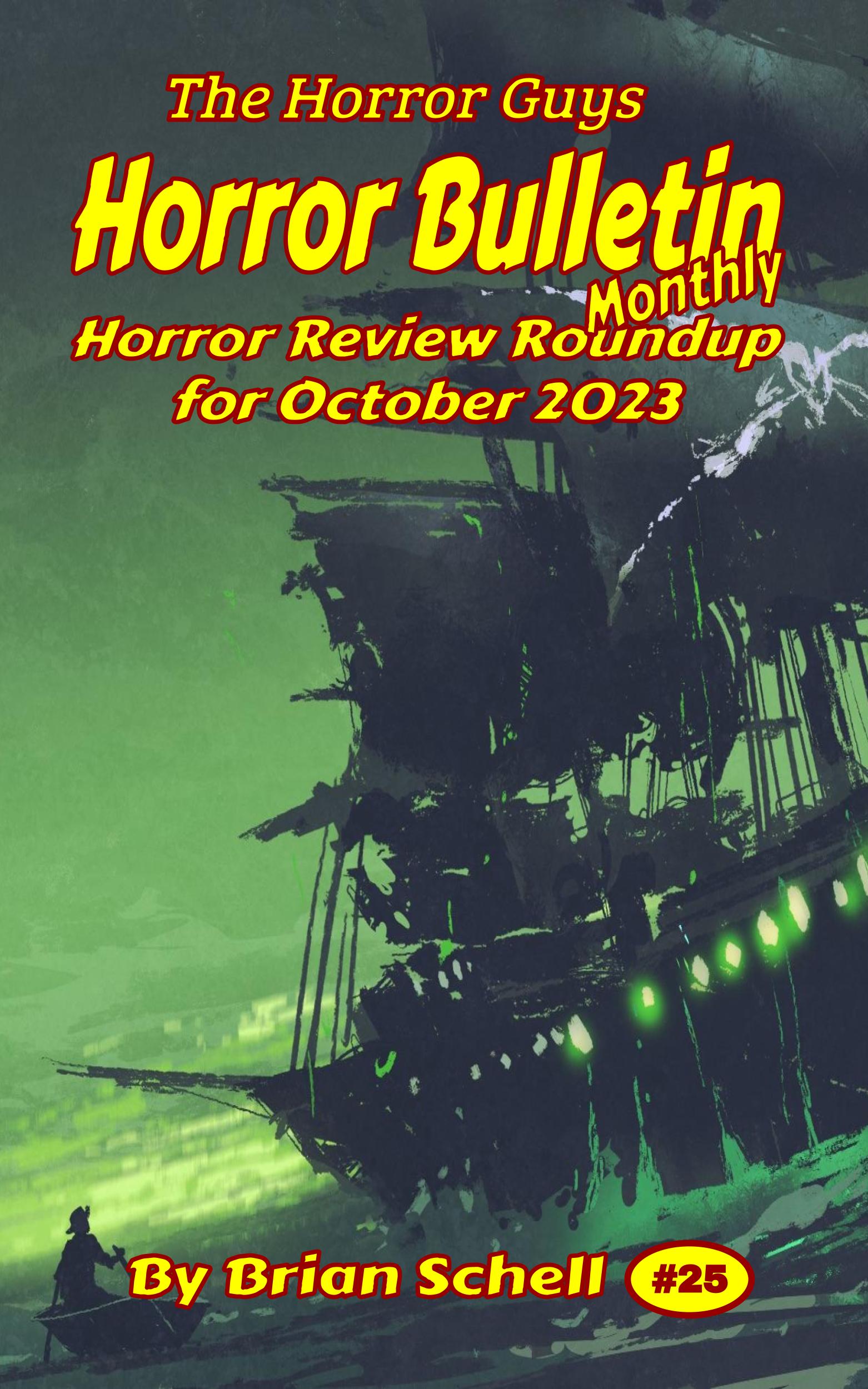 Horror Bulletin Magazine Cover 2023 10 